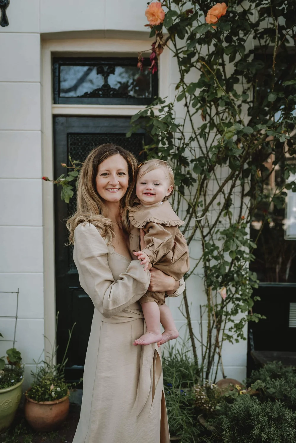 Mommy and daughter photo