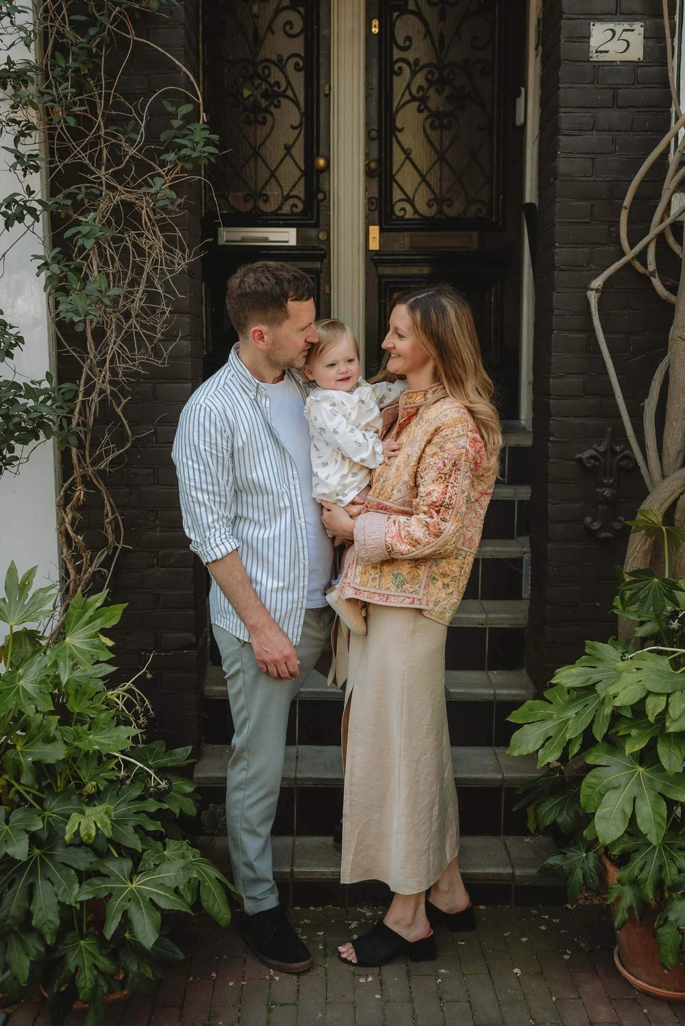 Family photo in Amsterdam, the Netherlands